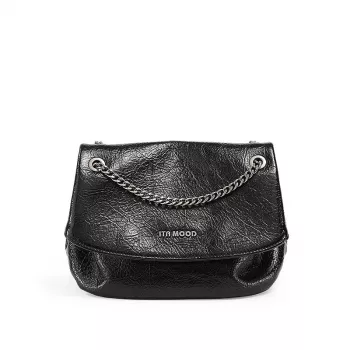 Black Leather Chain Shoulder Bag: Style, Care & Occasions