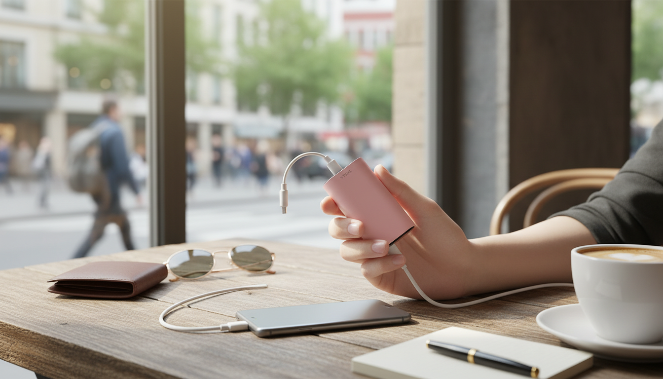 Compact Portable Power Bank: Fast Backup for Daily Use