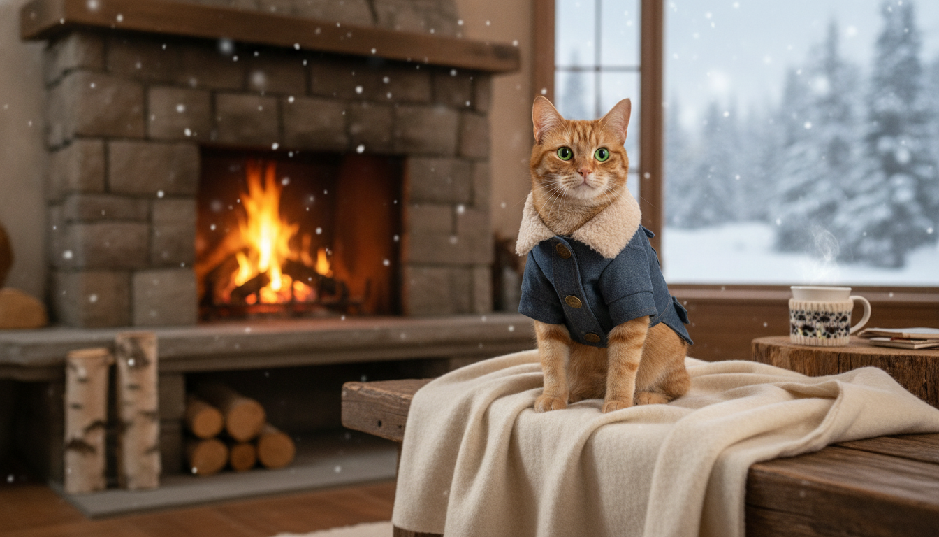 Cowboy Fleece Pet Coat: Warm Fit Tips for Winter