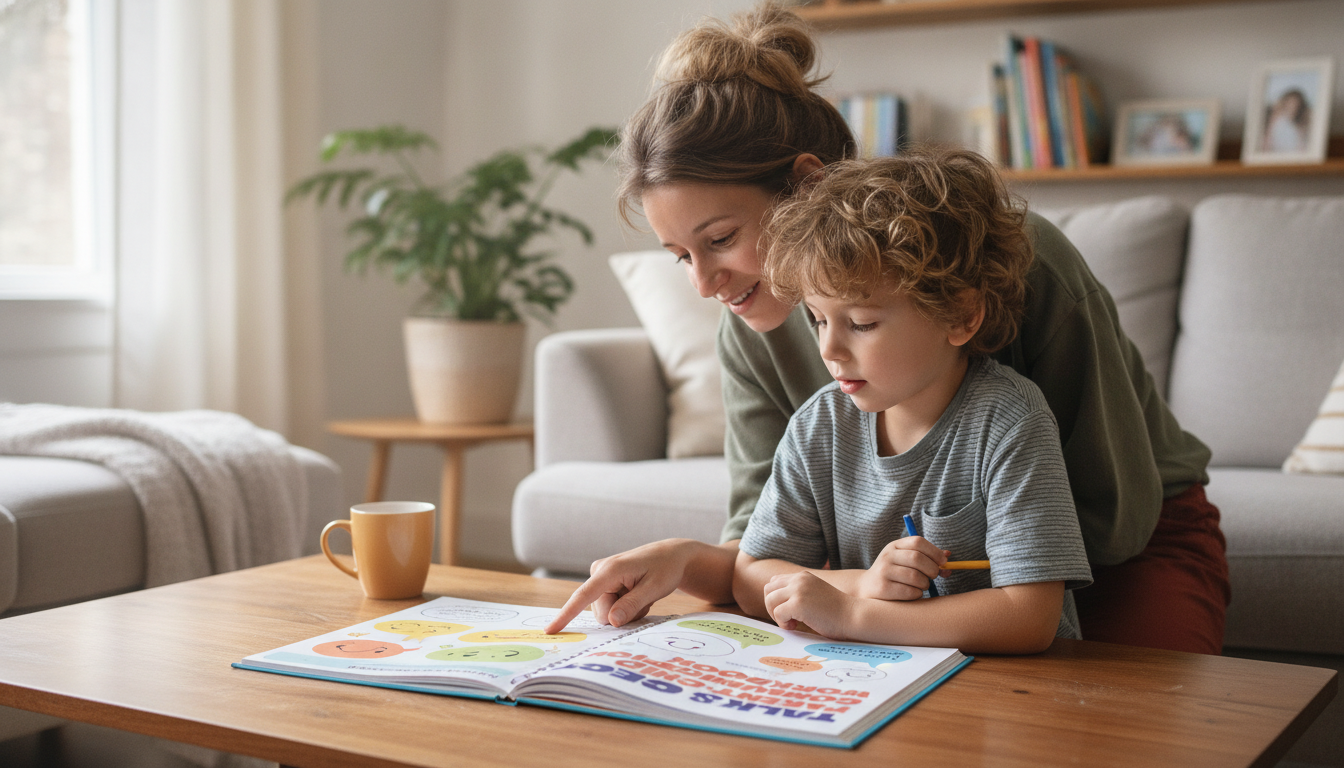 Talk & Connect: Parent-Child Workbook for Better Talks