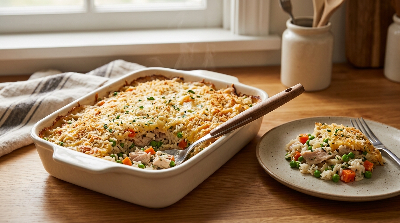 Easy Turkey and Rice Casserole (Step-by-Step Guide)