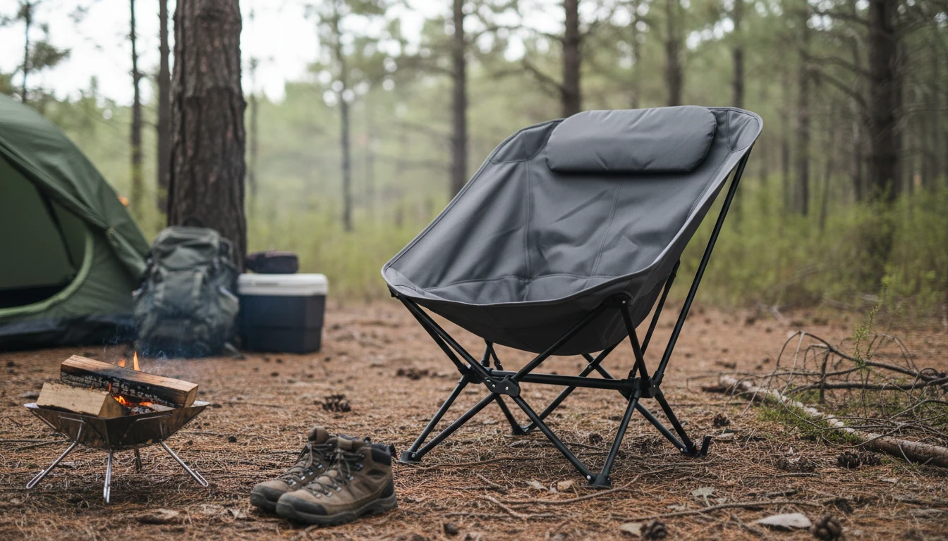 Most Comfortable Folding Camping Chair: Widened Moon Style