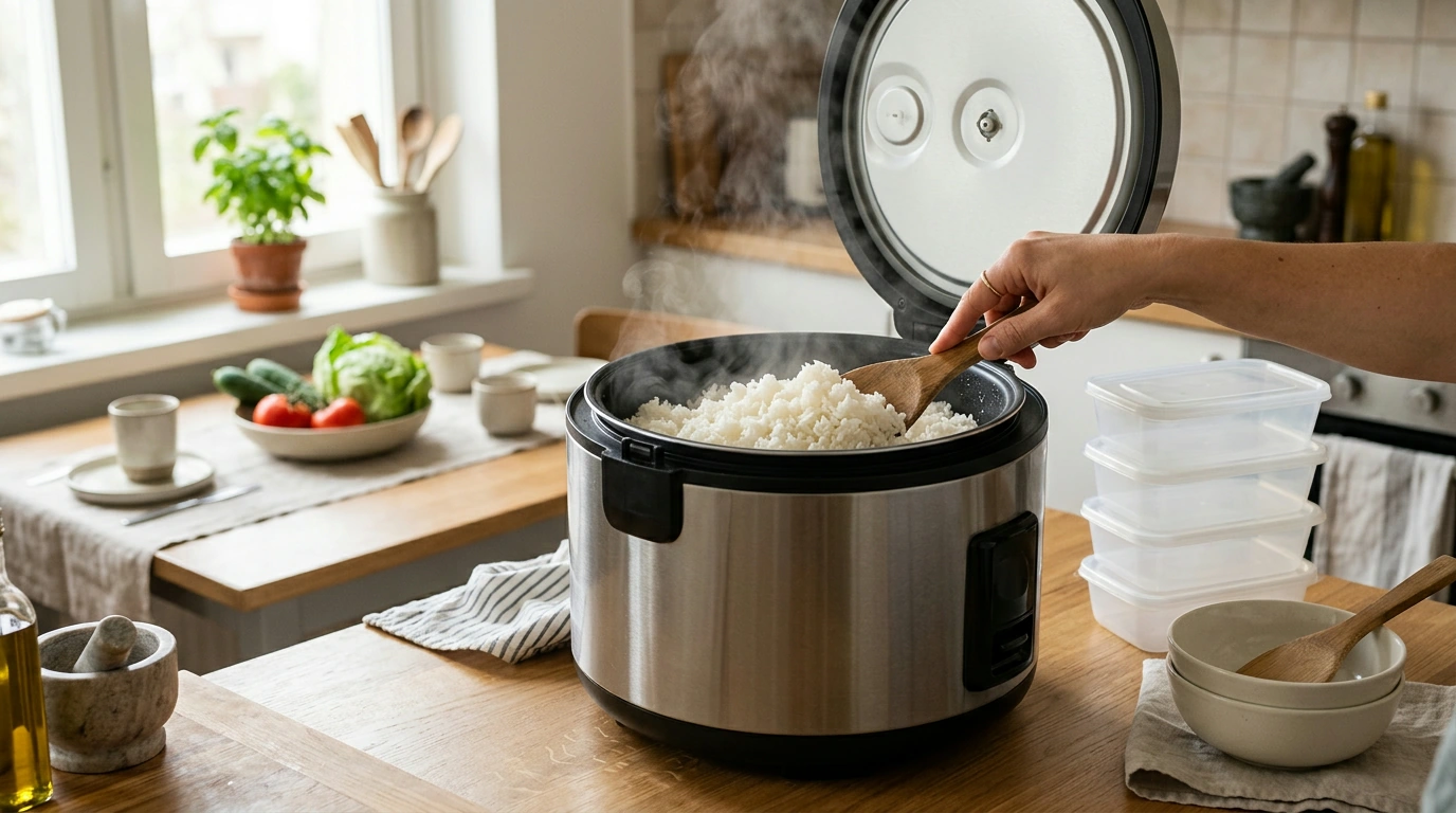 Large Rice Cooker Guide: Family Meals & Meal Prep