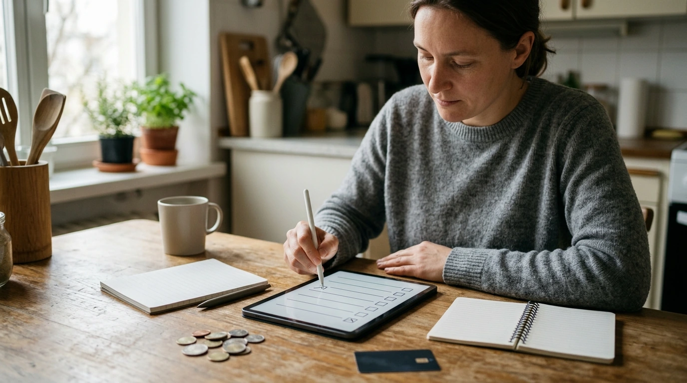 Spending Checklist for Budgeting, Saving & Clarity