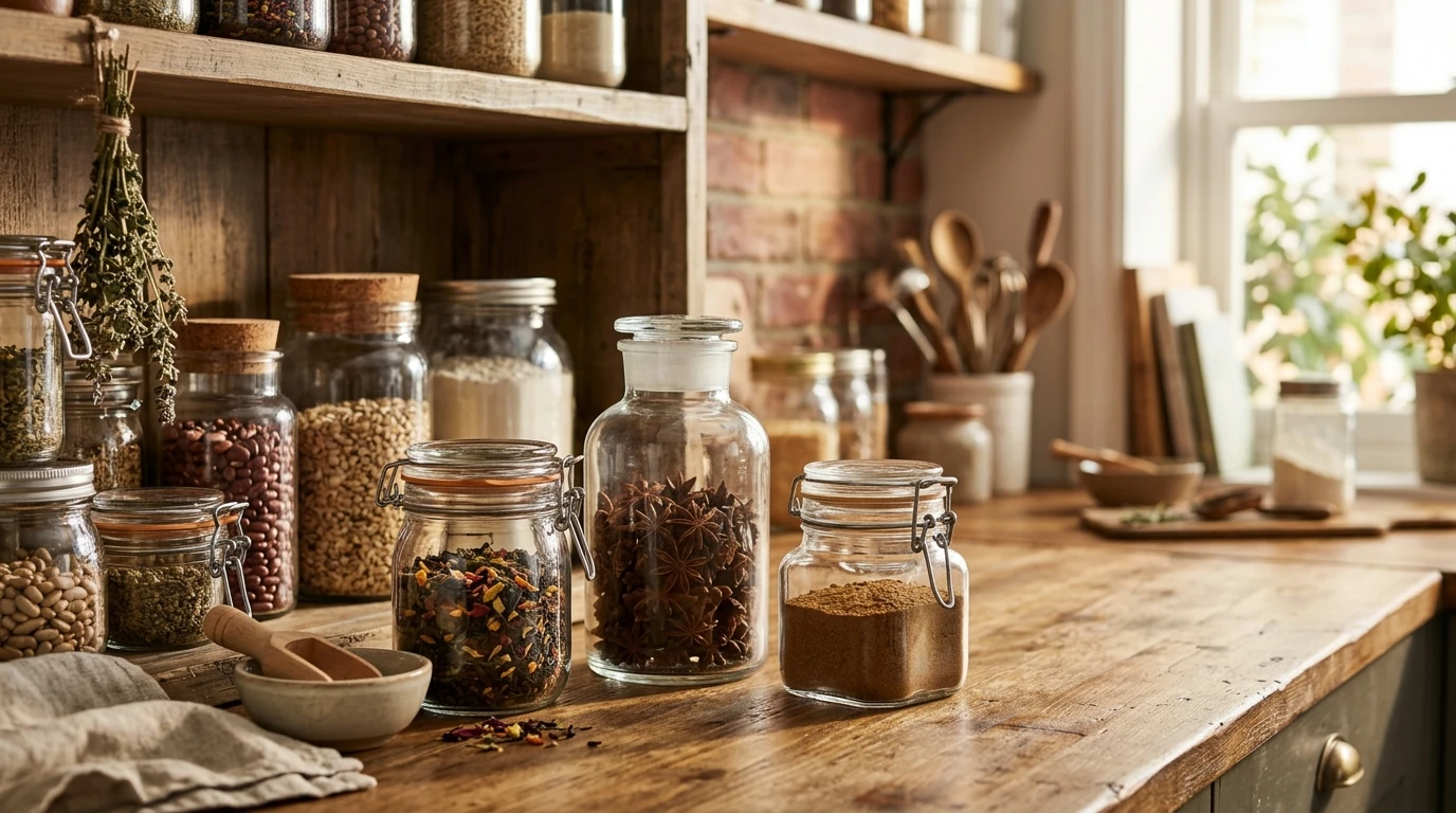 Vintage Glass Jar Styles: Clamp-Top, Apothecary & More
