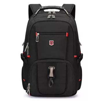 Waterproof 17-Inch Laptop Backpack: Travel-Ready